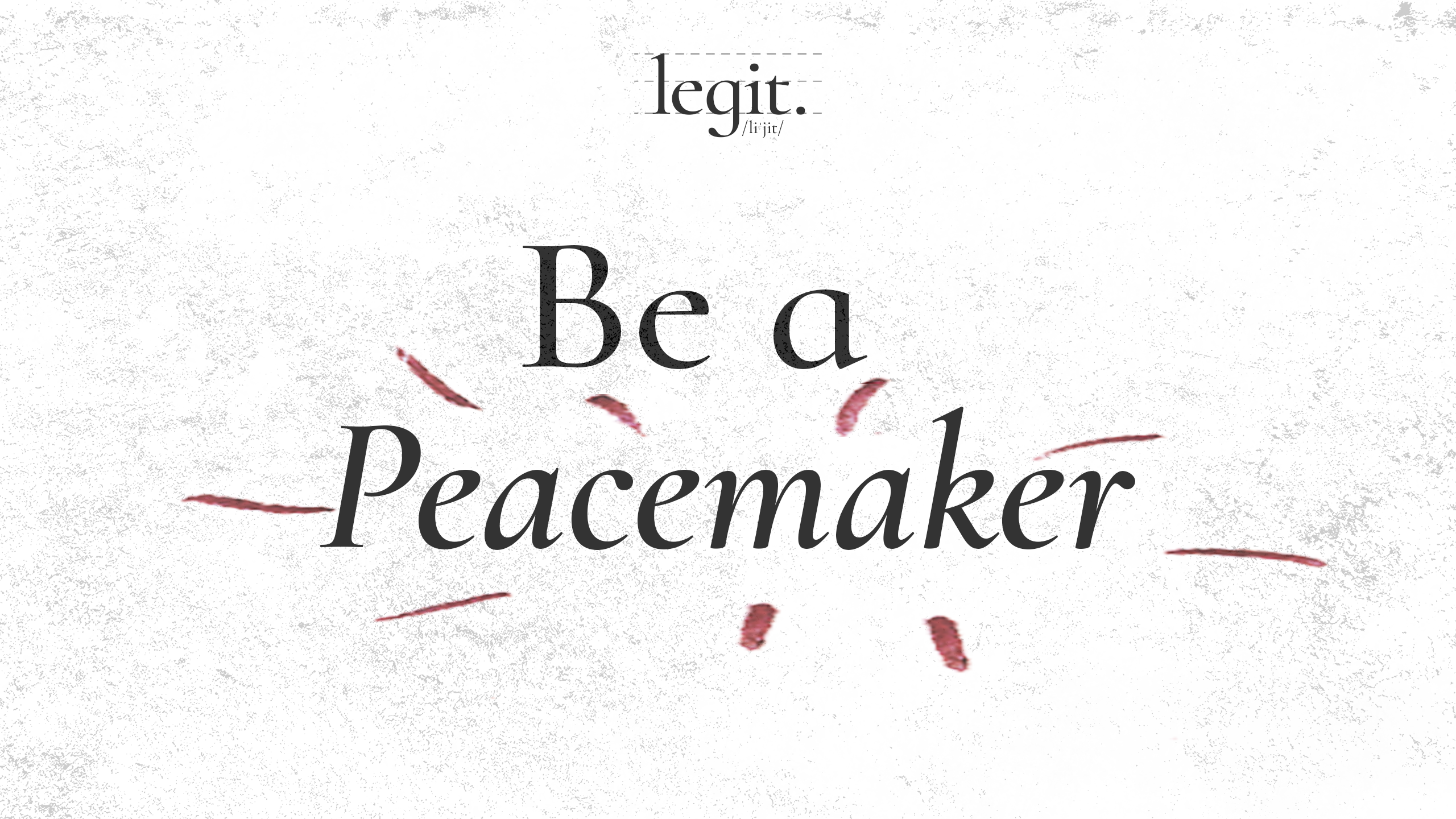 peacemaker essay