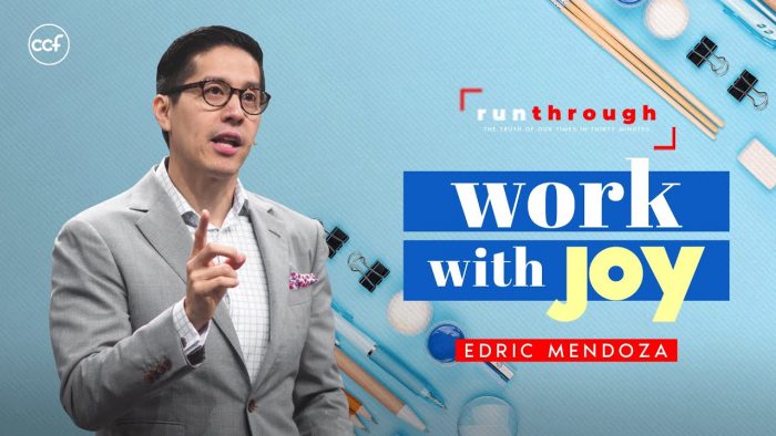 Work With Joy - AM - Runthrough - Christ's Commission Fellowship